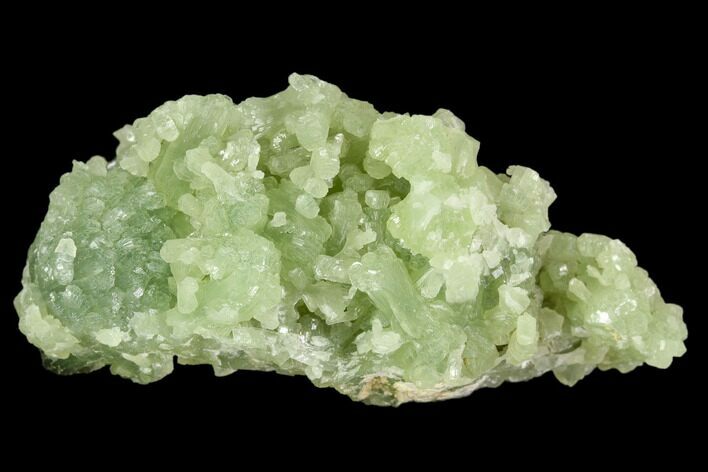 Green Prehnite Crystal Cluster - Morocco #108719
